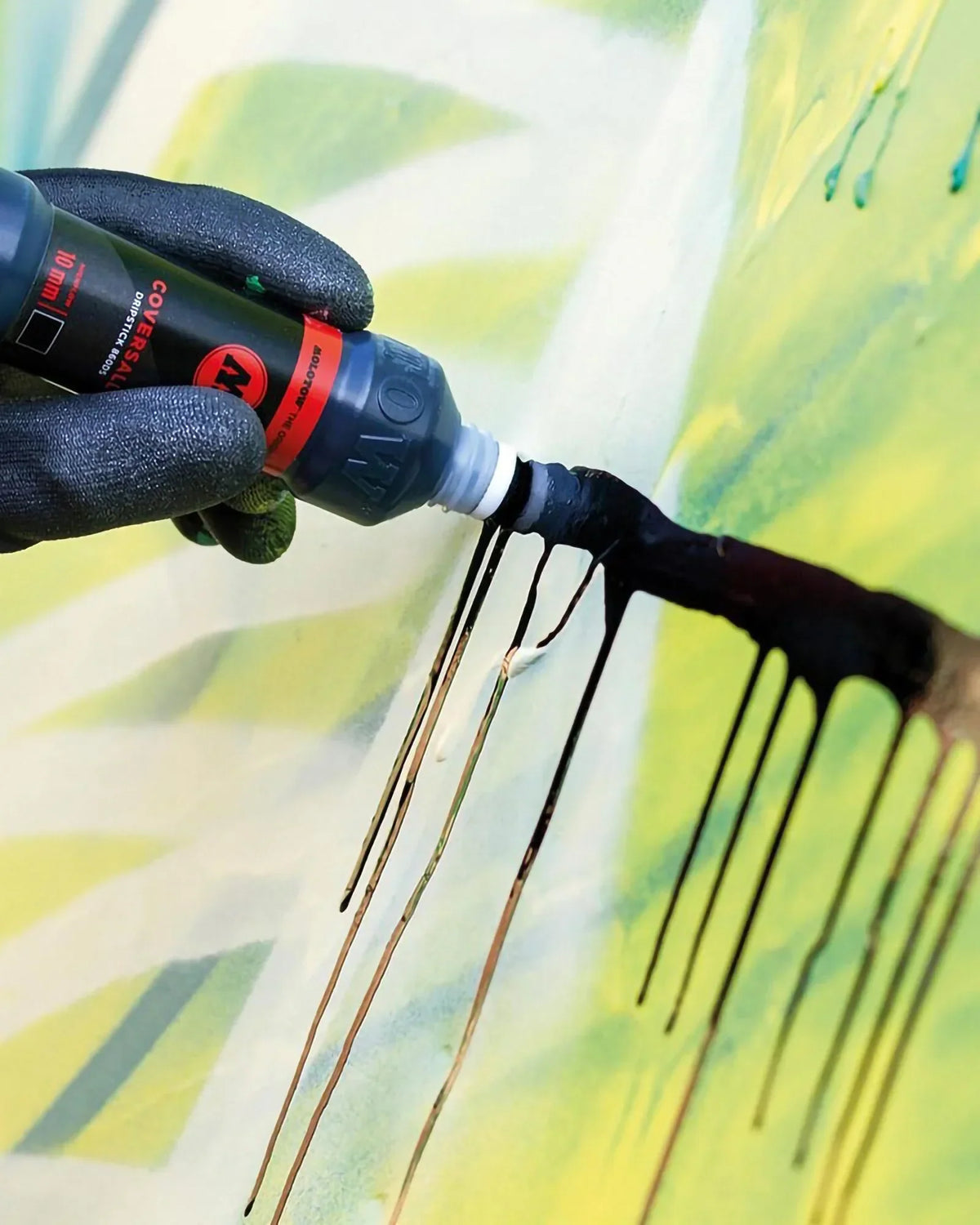 Molotow - Dripstick 860ds Coversall Black Marker 10mm