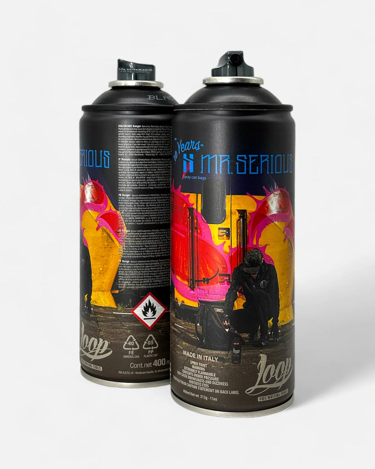 Loop x Mr.Serious 10 Years Spray Limited Edition