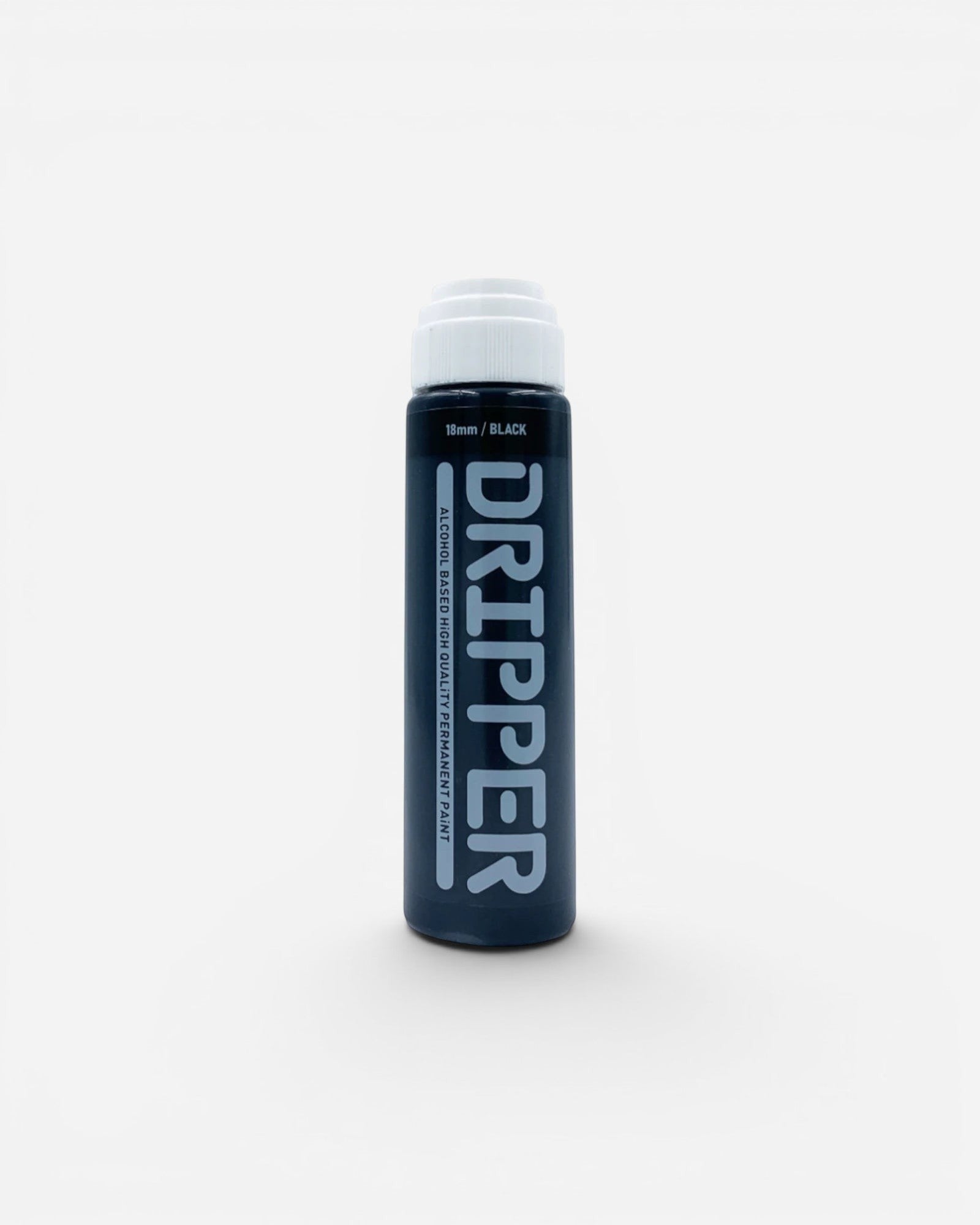 Astrofat Dope Dripper 18mm black tagging marker with a squeezable body and 30ml alcohol-based paint.